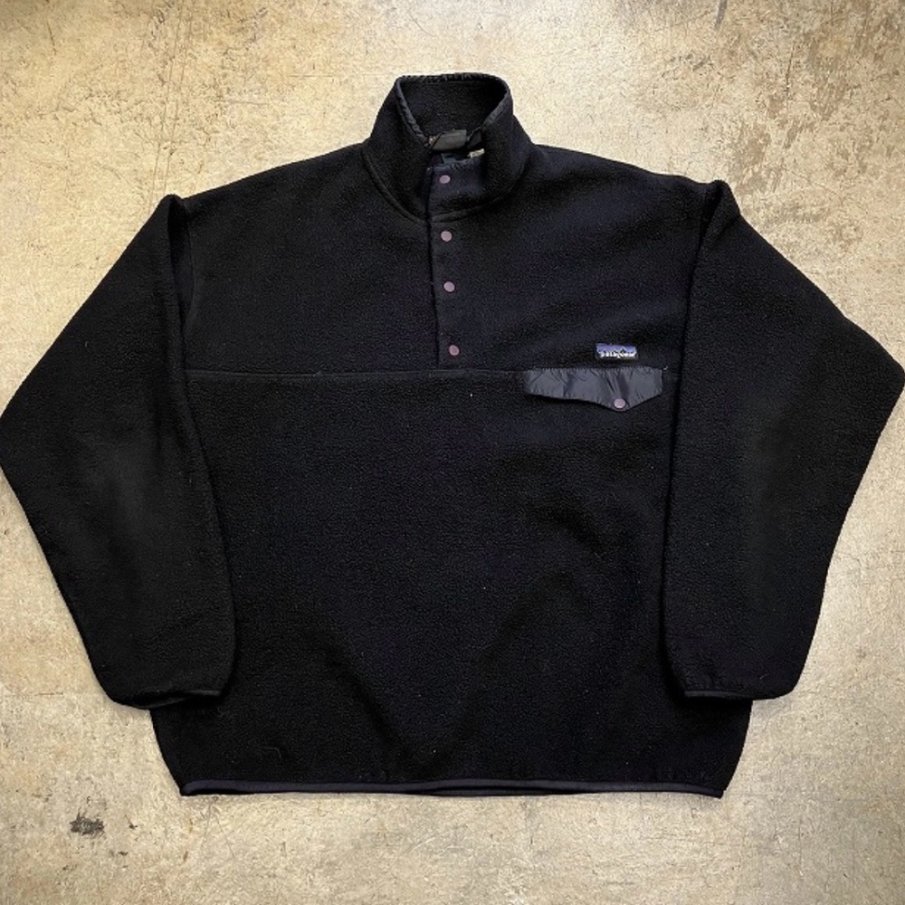 Vintage Men’s Patagonia Synchilla XL black